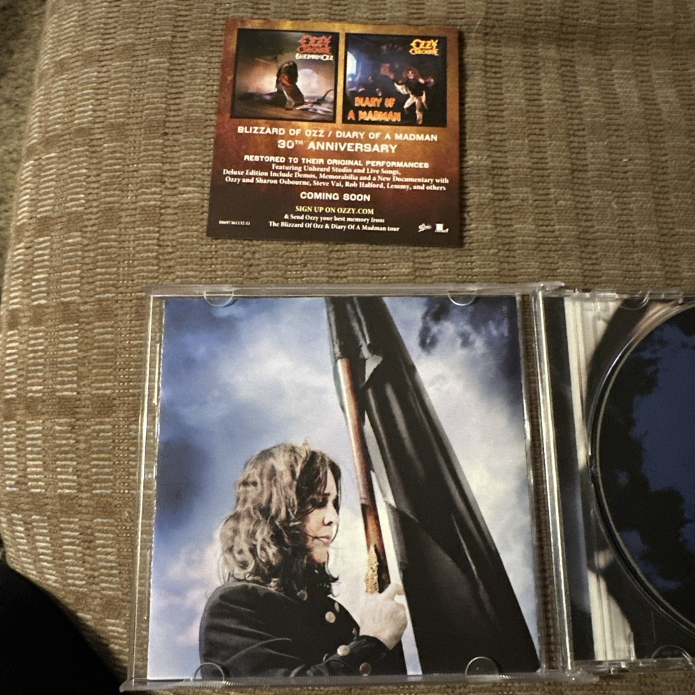 Scream by Ozzy Osbourne (CD, Jun-2010, Epic) ES1097 - Picture 2 of 5